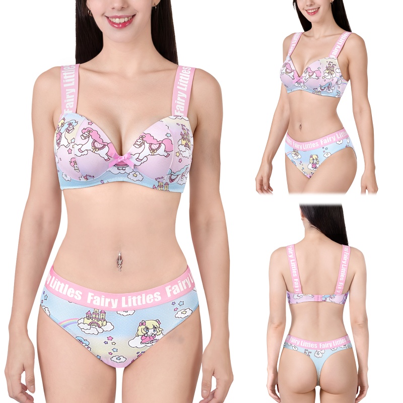Fairy Littles in Dreamland Sporty Bralette Skirt Set