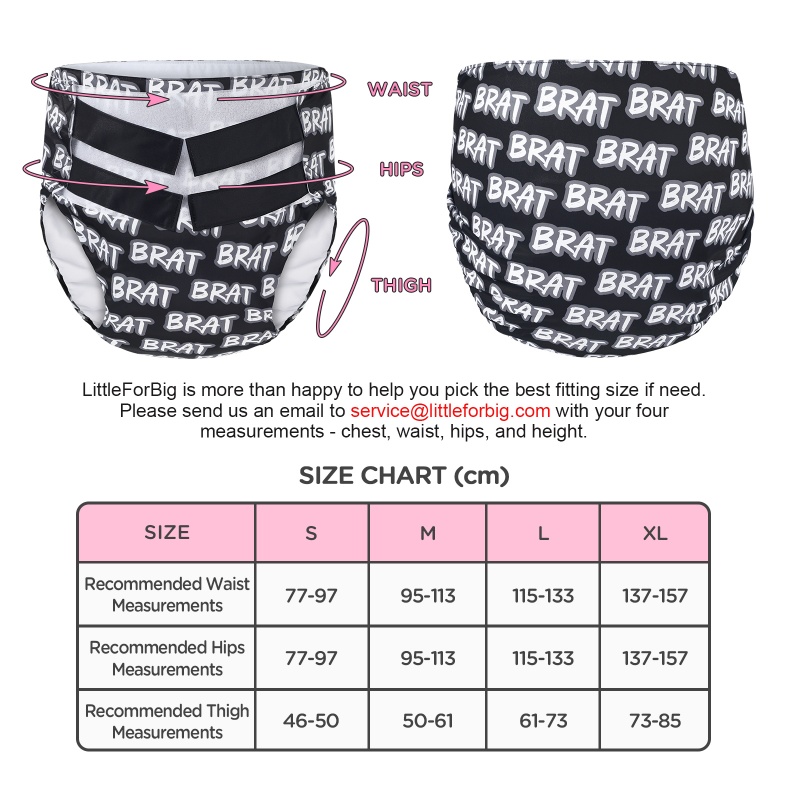Brat Hook-and-Loop Adult Training Pants