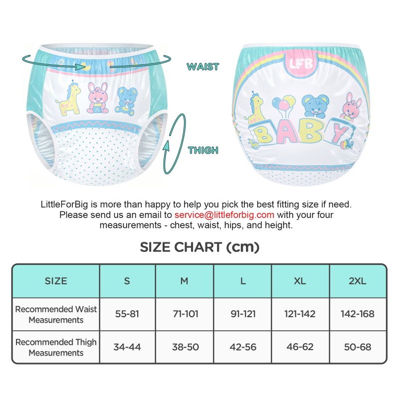 Baby Parade Adult Plastic Pants Pull-On Diaper Cover