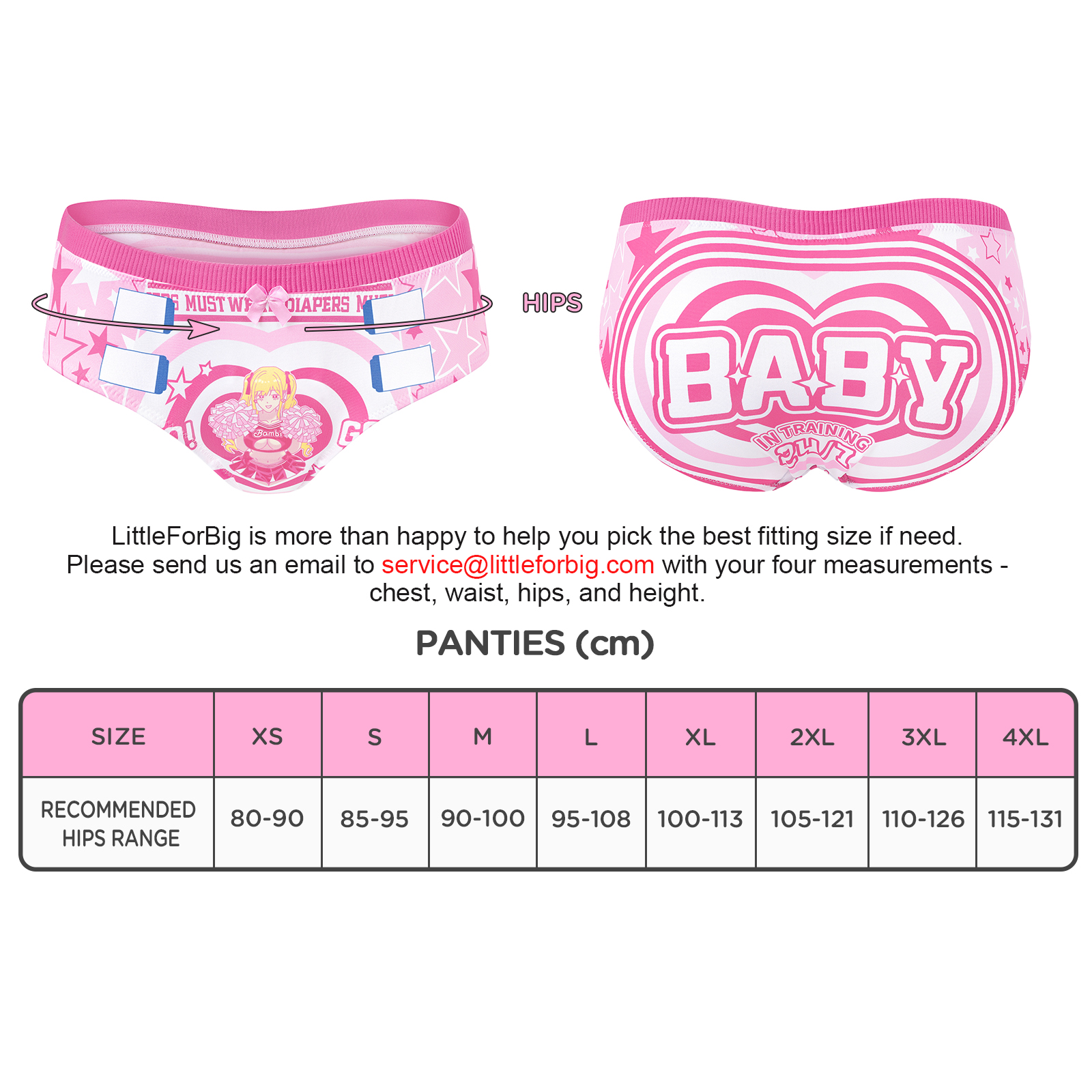 Baby in Training "Oopsie" Potty Pants